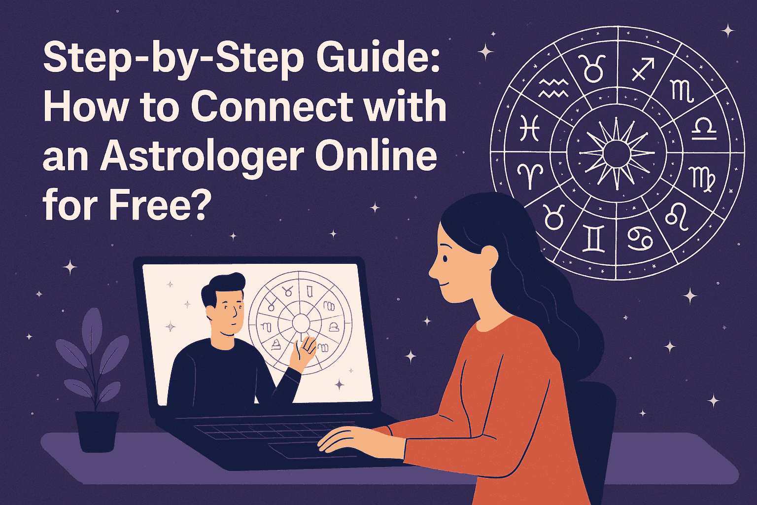 Step-by-Step Guide: How to Chat with an Astrologer Online for Free?